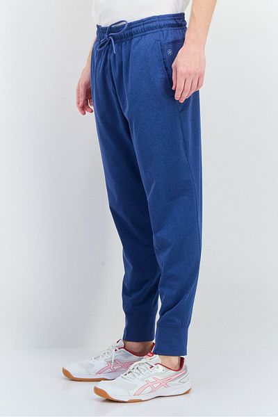 gaiam Men Slim Fit Outdoor Sweatpants, Heather Blue