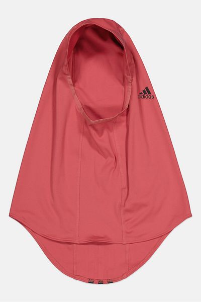 adidas Women Brand Logo Hijab, Brown