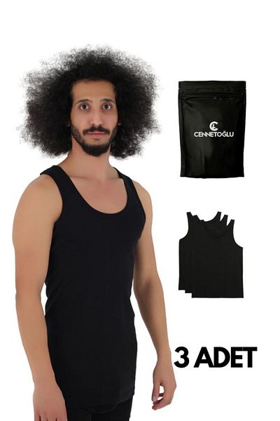 CENNETOĞLU Pack of 3 Men's Athlete Cotton