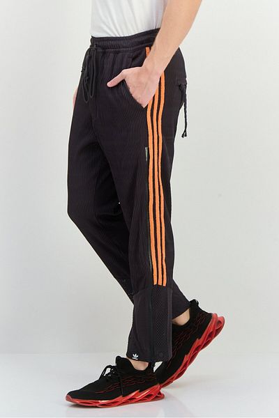 adidas Men Sportswear Fit Outdoor Track Pants, Washed Black