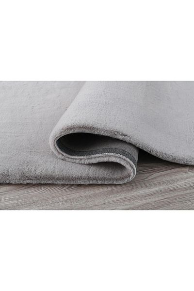 Heinner Home Rabbit fur Rug 70x140 cm Grey
