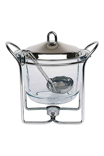 Bien Servi Round Soup Warmer with Ladle 4 Liter