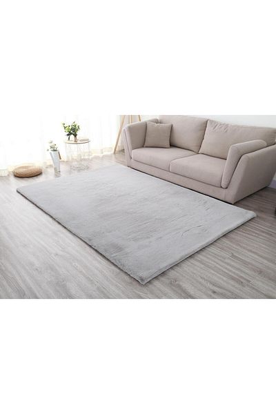 Heinner Home Rabbit fur Rug 70x140 cm Grey