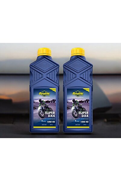 putoline 🏍️ 2'li Set – Putoline Super DX4 10W-40 2L – Üstün Koruma ve Performans! 🚀