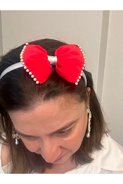 alsaccessories Coroană de culoare albă pe coroană de culoare roșie Model de c...