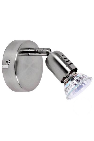 Homelux Loona Led Spotlight, 1Xgu10, Max. 50W, 250 Lumens, Metal, Silver
