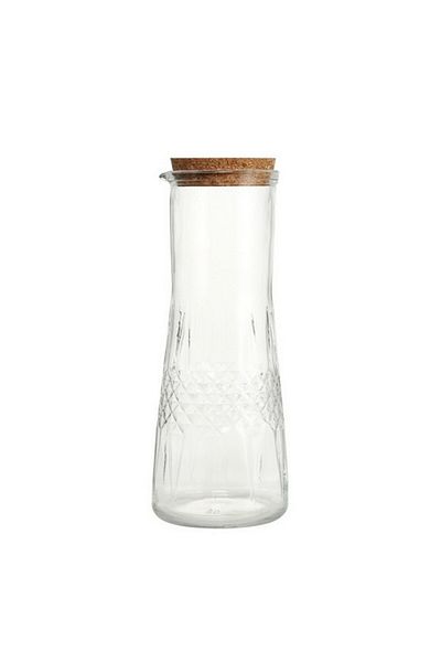 Bien Servi Contemporary Design High Quality Glass Juice Jar 1.1 Liter