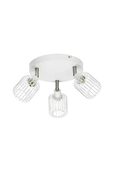 Homelux Flavian Triple Spotlight, 3Xg9, 33W, Metal, White