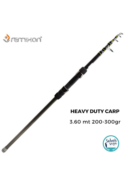 REMIXON Heavy Duty Carp 3.60mt 200-300gr Teleskopik Sazan Kamışı