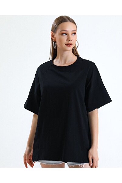 LACKH ФУТБОЛКА БЕЗ ПРИНТУ, ЧОРНА, ЗРУЧНА ОДЯГ