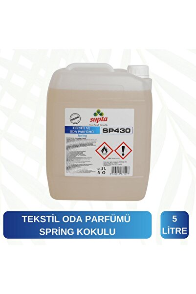 Supta Profesyonel Tekstil Oda Parfümü Spring 5 Litre