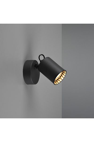 Homelux Spot Pago, 10X9 Cm, 1Xgu10, 35 W, Metal, Matt Black