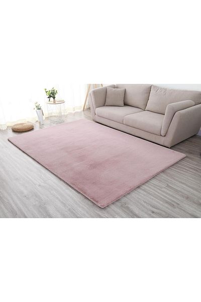 Heinner Home Covor blana iepure 200x300 cm Roz Pudrat