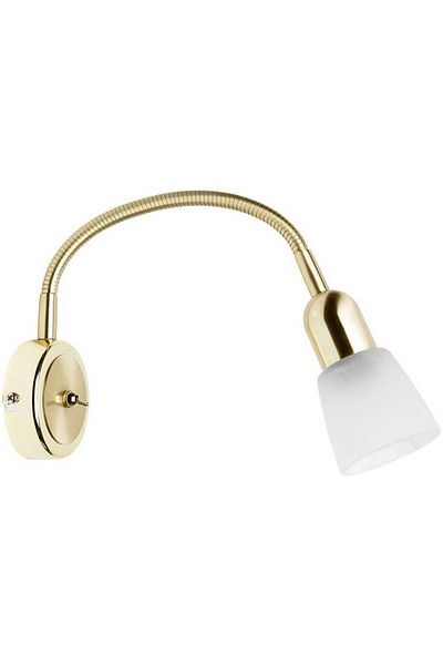 Homelux Spotlight Wall Lamp Sofia, E14, 1X40 W, Gold