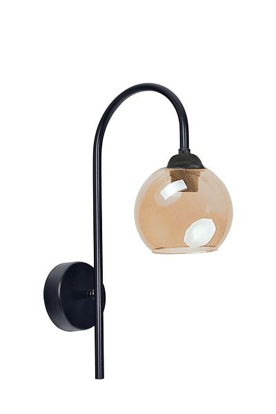 Uçar Anna Modern Baston Metal Sleeve with Glass Head Sconce Bedroom Bar Restoran Hotel Sconce
