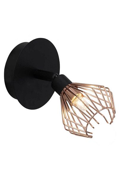 Homelux Spot Dalma, 1Xg9, 33W, Metal, Black/Gold