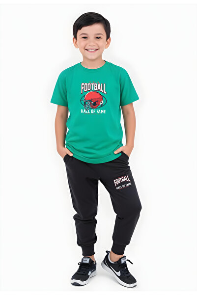 FYK COLLECTİON Fudbalska slava Štampano Majica kratkih rukava za dečake Set g...