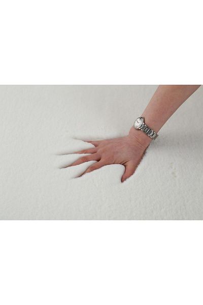 Heinner Home Rabbit fur Rug 200x300 cm White