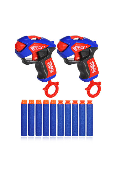 Little Story دليل لعب الأطفال ميني بوليت مع 10 رصاصات ناعمة - عبوة من قطعتين ...