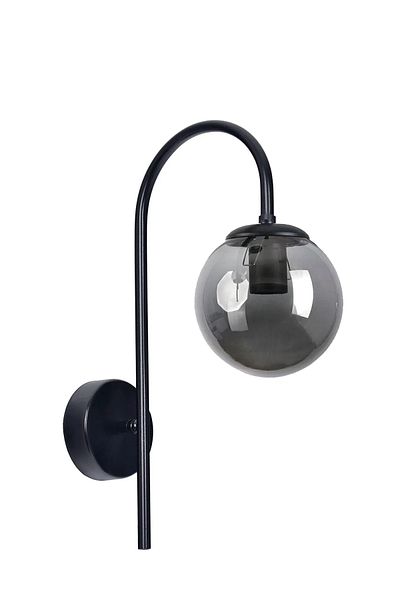 Uçar Anna Modern Baston Metal Sleeve with Glass Head Sconce Bedroom Bar Restoran Hotel Sconce