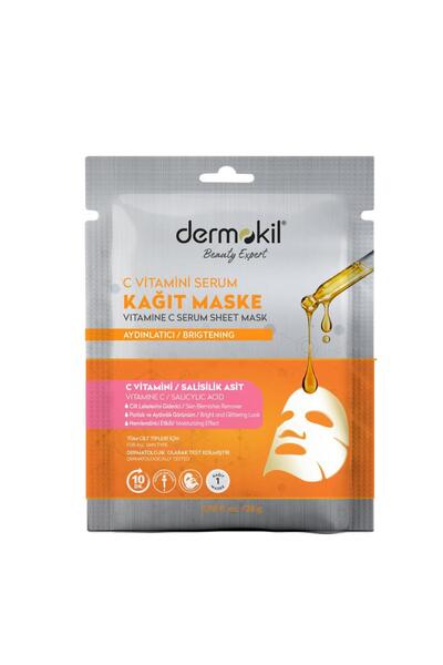 shop Dermokil Kil Içerikli C Vitaminli Serum Kağıt Maske