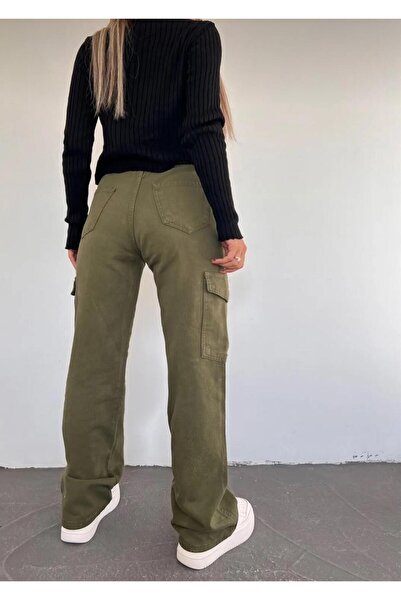 Asia Palazzo Jean Cargo Pocket Pant