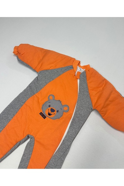 ÖZLEM BEBE Özlem Bebe 1-6 Years Old Panda Patterned Intermediate Padding Children's Sleeping Bag