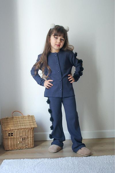 Kids Girl's Knitwear Double Set B25K0016