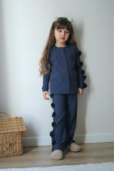 Kids Girl's Knitwear Double Set B25K0016