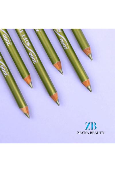 ZEYNABEAUTY Yeşil Göz Kalemi 6'lı
