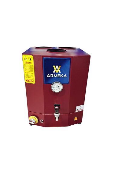 Armeka Lux Red Tea Boiler - 45 Liter Tea Maker