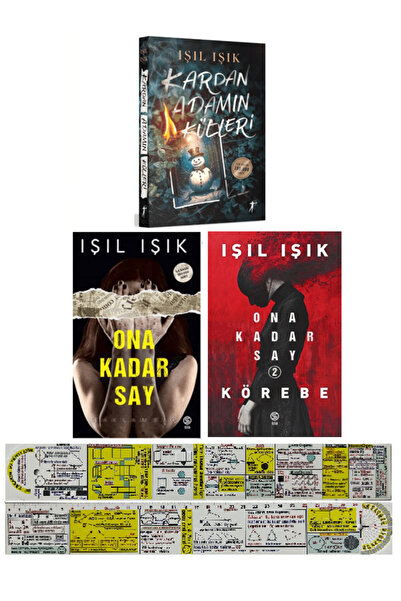 Artemis Yayınları Kardan Adamın Külleri + Ona Kadar Say 1-2 Set Işıl Işık + M...