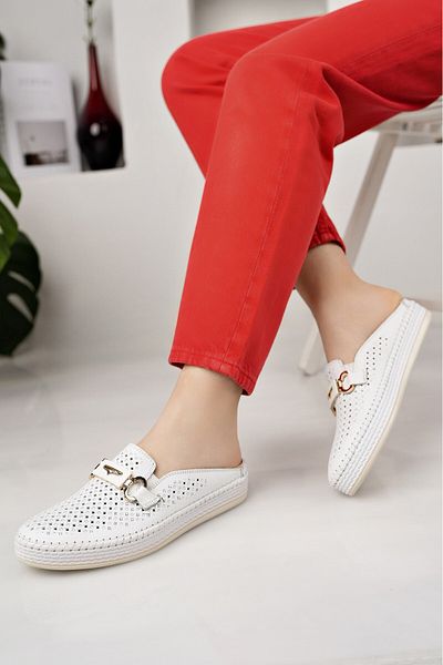 Diego Carlotti Genuine Leather Women's Casual Slippers Shoes Dd9750
