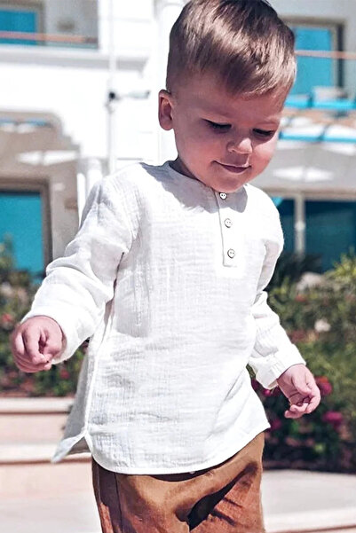 bshood X Silk Atlas Boys Girls Baby and Kids Muslin Cotton Suit