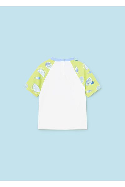 MAYORAL Green Baby Boy Summer Short Sleeve T-Shirt Swimsuit