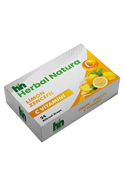 HN Herbal Natura Herbal Natura Limon Zencefil C Vitamini Pastil
