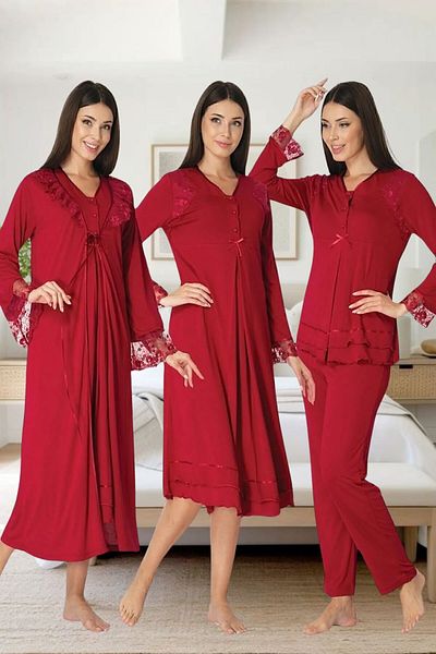 Effortt Elegant Organic Maternity and Maternity Nightgown Set - Effortt