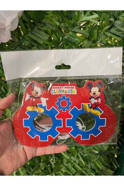 MFM Mickey mouse temalı maske 6 adet