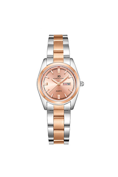 Kenneth Scott Women's Analog Mother Of Pearl Dial Watch - K23543-RBKM