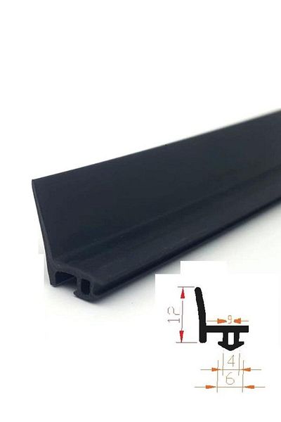 CONTACALL 10 Meters Black Aluminum Leaf Seal - Wick