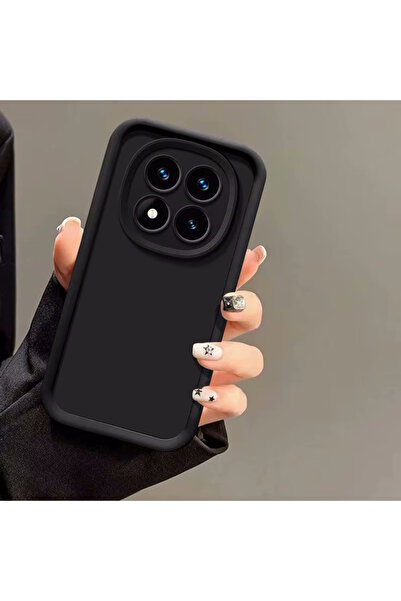 m.tk moveteck Xiaomi Redmi Note 14 Pro 4G Kılıf Yumuşak Lansman Silikon Kamera Korumalı Çıkıntılı 3D Kalın Kenarlı