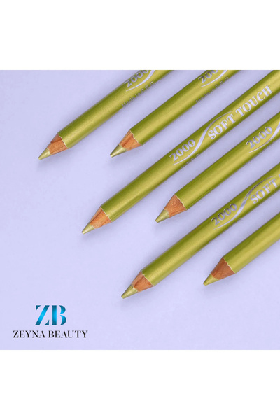 ZEYNABEAUTY Yeşil Göz Kalemi 6'lı