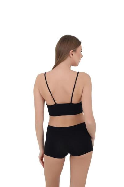 CNT Micro Fiber Women's Short Boxers 1-Piece Special Pack - Black, White, Tan | S/M, L/Xl