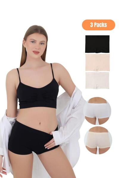 CNT Жіночі мікрофіброві короткі боксери - спеціальний набір з 3 штук