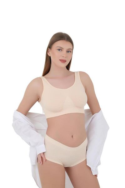 CNT Chiloți brazilian din microfibră pentru femei - Set de 3 (negru, alb, culoare nud)