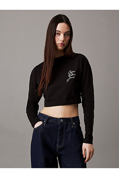 Calvin Klein Women's Script Institutional T-Shirt