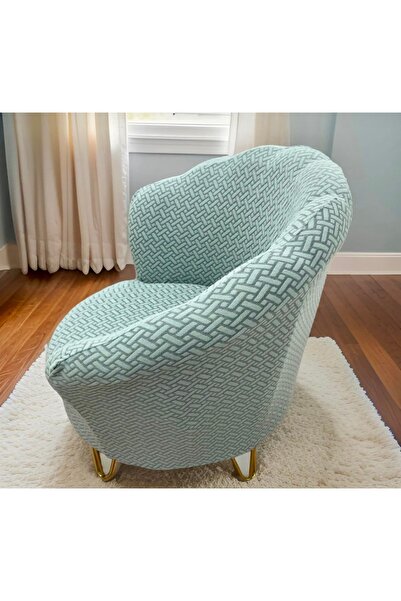 dyg home Husa de canapea Daisy Husa de canapea ovala Husa de canapea Textil d...