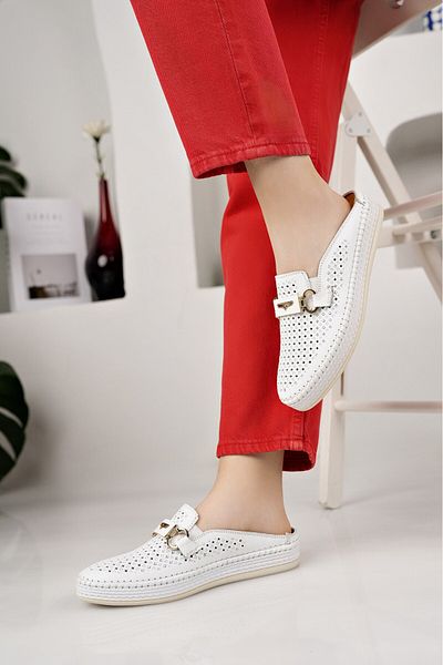 Diego Carlotti Genuine Leather Women's Casual Slippers Shoes Dd9750