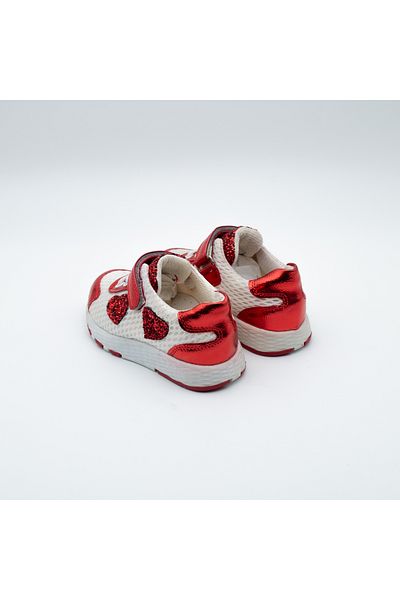 Arçın Shoes Shiny Children's Sports Shoes with Red Heart