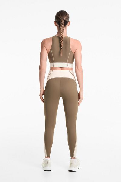 Oysho Perfect-adapt high-rise 65cm ankle-length leggings
